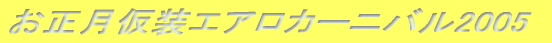 お正月仮装エアロカーニバル